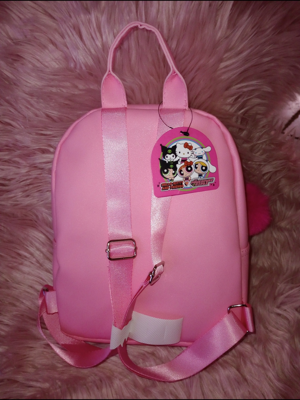 Hello Kitty x Powerpuff Collab Sweet Pink Mini Backpack - Picture 5 of 6